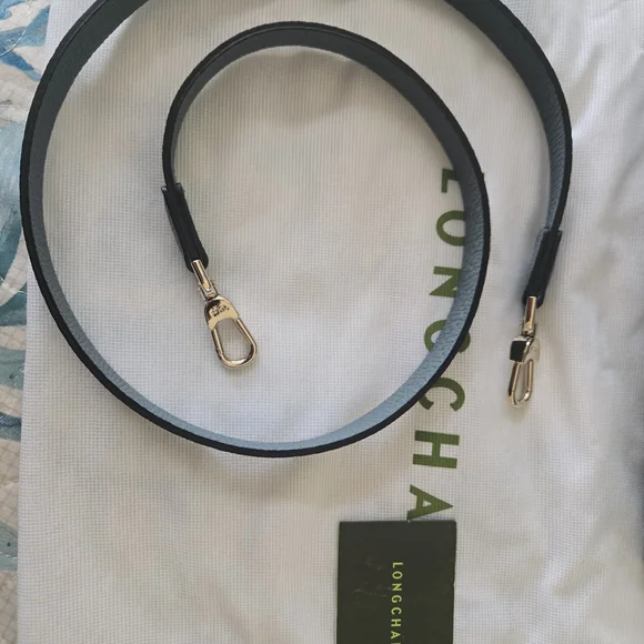 Authentic Longchamp Large Mailbox  Leather Tote Bag in Slate Blue - Picture 8 of 8